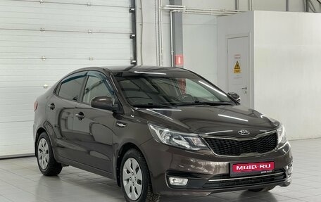 KIA Rio III рестайлинг, 2017 год, 1 379 000 рублей, 1 фотография