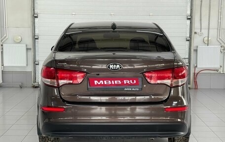 KIA Rio III рестайлинг, 2017 год, 1 379 000 рублей, 5 фотография