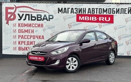 Hyundai Solaris II рестайлинг, 2012 год, 760 000 рублей, 6 фотография