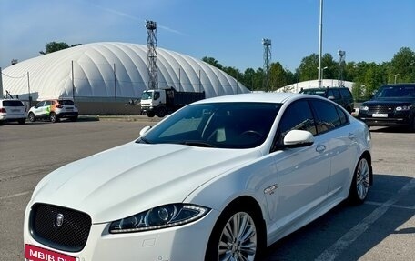 Jaguar XF I рестайлинг, 2013 год, 1 850 000 рублей, 4 фотография