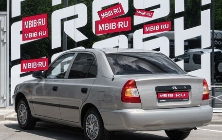 Hyundai Accent II, 2008 год, 429 000 рублей, 2 фотография