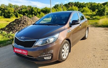 KIA Rio III рестайлинг, 2016 год, 1 200 000 рублей, 1 фотография