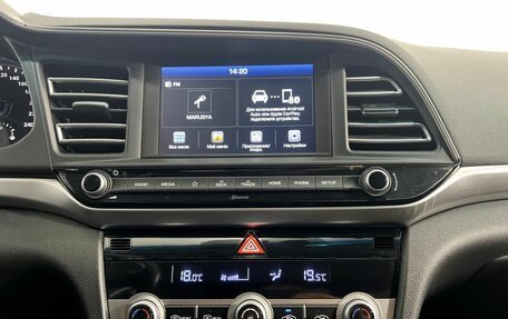 Hyundai Elantra VI рестайлинг, 2019 год, 1 655 000 рублей, 14 фотография
