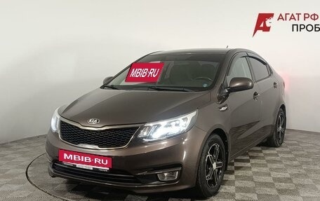 KIA Rio IV, 2017 год, 1 250 000 рублей, 3 фотография