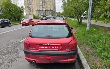 Peugeot 206, 2003 год, 150 000 рублей, 6 фотография
