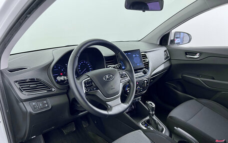 Hyundai Solaris II рестайлинг, 2021 год, 1 222 000 рублей, 9 фотография