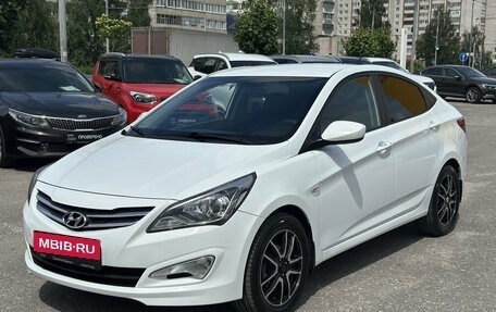 Hyundai Solaris II рестайлинг, 2016 год, 1 090 000 рублей, 1 фотография