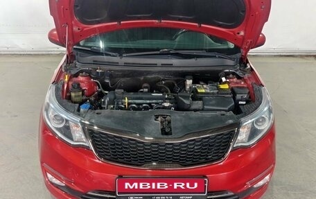 KIA Rio III рестайлинг, 2016 год, 1 130 000 рублей, 18 фотография