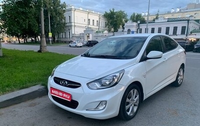 Hyundai Solaris II рестайлинг, 2011 год, 950 000 рублей, 1 фотография