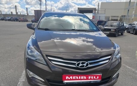 Hyundai Solaris II рестайлинг, 2016 год, 1 200 000 рублей, 3 фотография