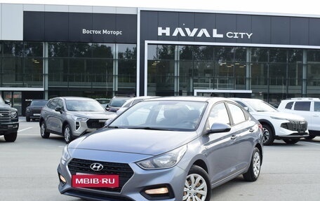Hyundai Solaris II рестайлинг, 2017 год, 1 120 000 рублей, 2 фотография