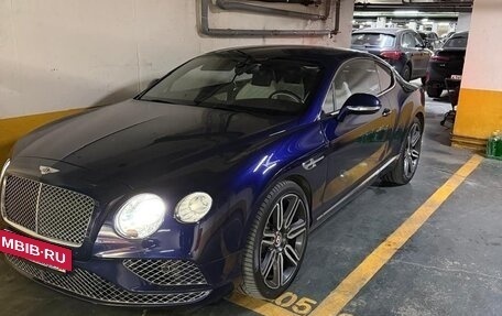 Bentley Continental GT II рестайлинг, 2016 год, 6 990 000 рублей, 3 фотография