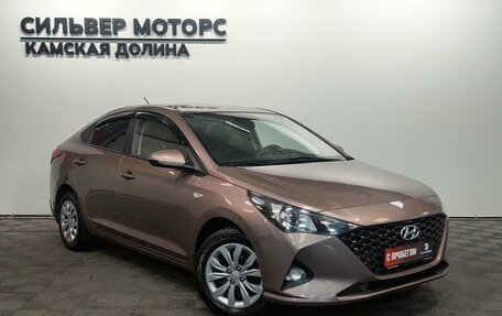 Hyundai Solaris II рестайлинг, 2021 год, 1 470 000 рублей, 7 фотография