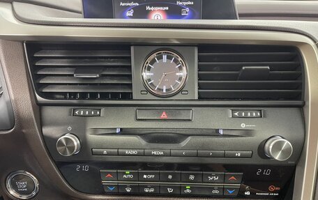 Lexus RX IV рестайлинг, 2016 год, 3 550 000 рублей, 22 фотография