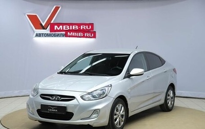 Hyundai Solaris II рестайлинг, 2011 год, 630 000 рублей, 1 фотография