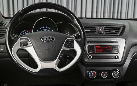 KIA Rio III рестайлинг, 2016 год, 1 048 000 рублей, 13 фотография