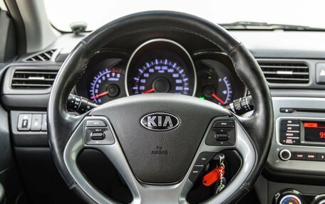 KIA Rio III рестайлинг, 2016 год, 1 138 000 рублей, 18 фотография