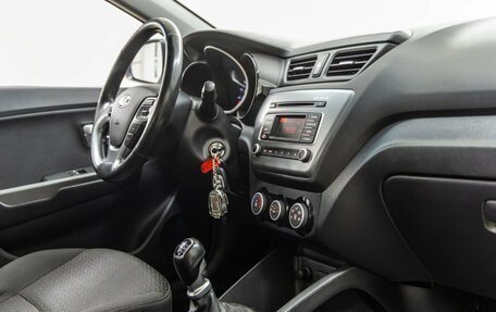 KIA Rio III рестайлинг, 2016 год, 1 138 000 рублей, 33 фотография