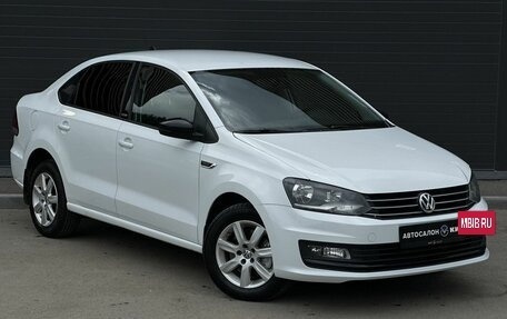 Volkswagen Polo VI (EU Market), 2017 год, 1 299 000 рублей, 3 фотография