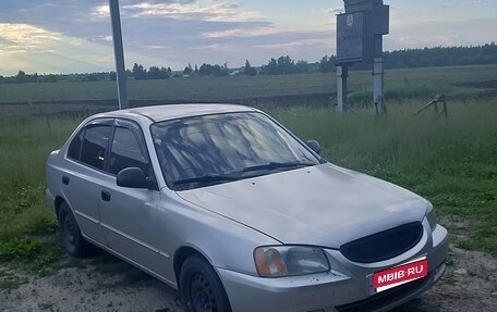 Hyundai Accent II, 2002 год, 270 000 рублей, 1 фотография