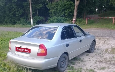 Hyundai Accent II, 2002 год, 270 000 рублей, 3 фотография
