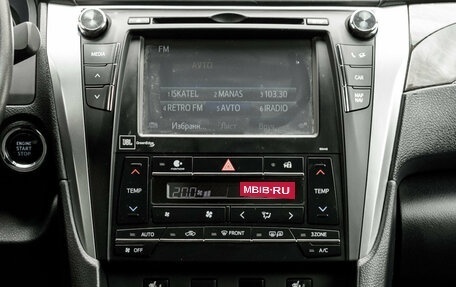 Toyota Camry, 2017 год, 2 860 000 рублей, 17 фотография