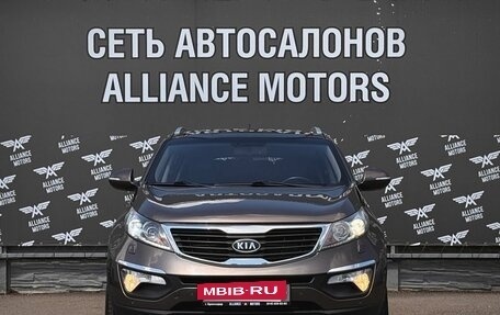 KIA Sportage III, 2012 год, 1 360 000 рублей, 2 фотография