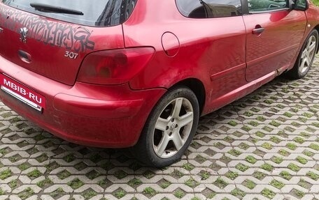 Peugeot 307 I, 2003 год, 120 000 рублей, 6 фотография