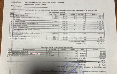 Volvo S60 III, 2011 год, 750 000 рублей, 13 фотография