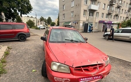 Hyundai Accent II, 2000 год, 130 000 рублей, 3 фотография