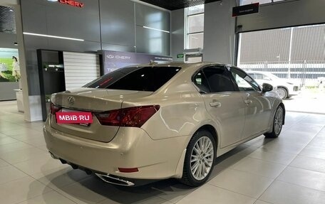 Lexus GS IV рестайлинг, 2012 год, 2 211 600 рублей, 4 фотография