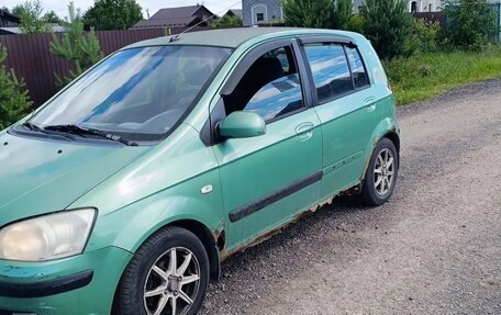 Hyundai Getz I рестайлинг, 2003 год, 100 000 рублей, 8 фотография
