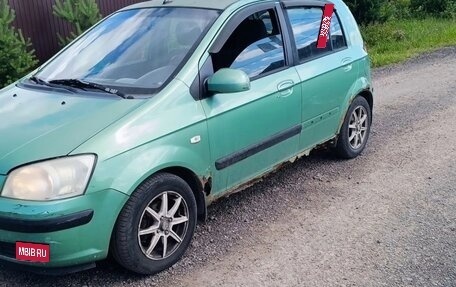 Hyundai Getz I рестайлинг, 2003 год, 100 000 рублей, 2 фотография