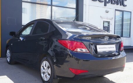 Hyundai Solaris II рестайлинг, 2014 год, 990 000 рублей, 7 фотография