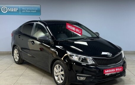 KIA Rio III рестайлинг, 2016 год, 949 000 рублей, 3 фотография