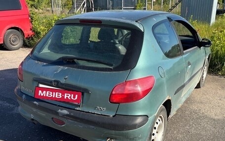 Peugeot 206, 2001 год, 100 000 рублей, 9 фотография