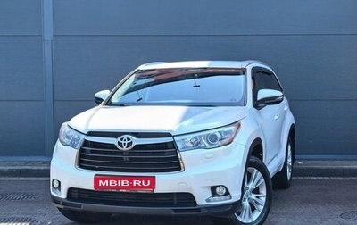 Toyota Highlander III, 2014 год, 2 799 000 рублей, 1 фотография
