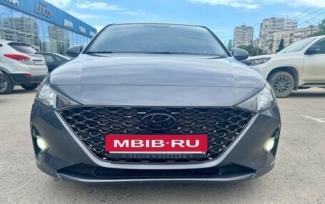 Hyundai Solaris II рестайлинг, 2021 год, 1 550 000 рублей, 29 фотография