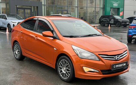 Hyundai Solaris II рестайлинг, 2014 год, 820 000 рублей, 3 фотография