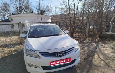 Hyundai Solaris II рестайлинг, 2015 год, 890 000 рублей, 1 фотография