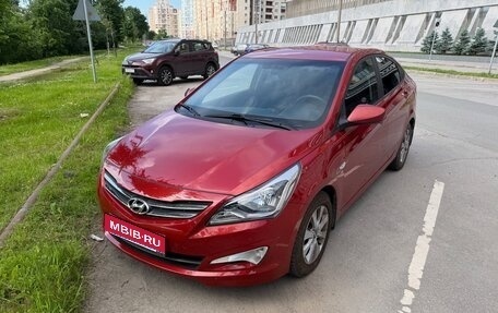 Hyundai Solaris II рестайлинг, 2016 год, 1 100 000 рублей, 1 фотография