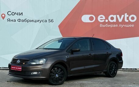 Volkswagen Polo VI (EU Market), 2016 год, 1 230 000 рублей, 4 фотография