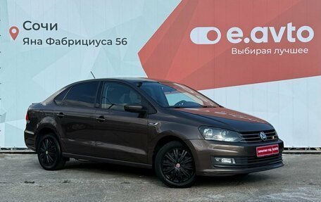Volkswagen Polo VI (EU Market), 2016 год, 1 230 000 рублей, 3 фотография