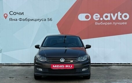 Volkswagen Polo VI (EU Market), 2016 год, 1 230 000 рублей, 2 фотография