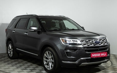 Ford Explorer VI, 2018 год, 2 699 700 рублей, 3 фотография