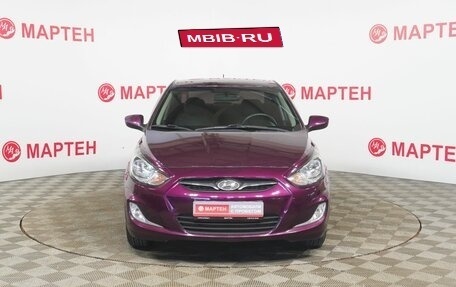 Hyundai Solaris II рестайлинг, 2012 год, 818 000 рублей, 2 фотография