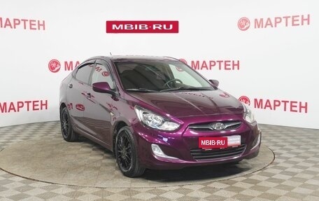 Hyundai Solaris II рестайлинг, 2012 год, 818 000 рублей, 3 фотография