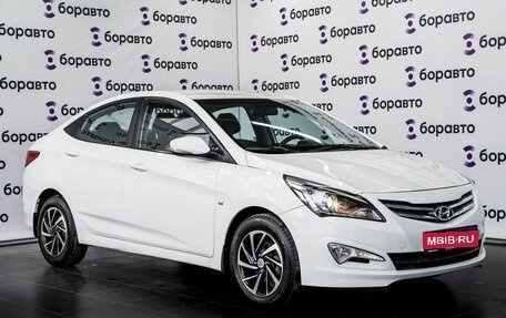 Hyundai Solaris II рестайлинг, 2015 год, 1 222 000 рублей, 1 фотография