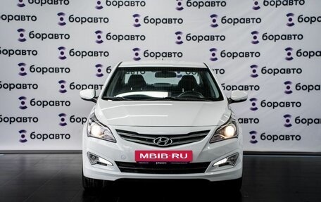 Hyundai Solaris II рестайлинг, 2015 год, 1 222 000 рублей, 21 фотография
