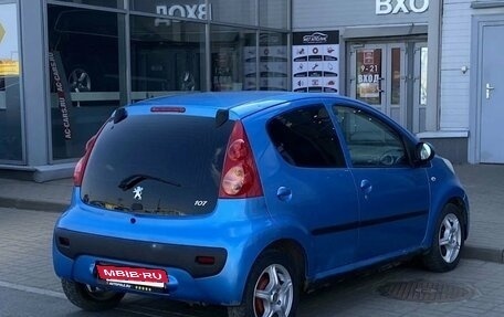 Peugeot 107 I рестайлинг, 2009 год, 245 000 рублей, 4 фотография